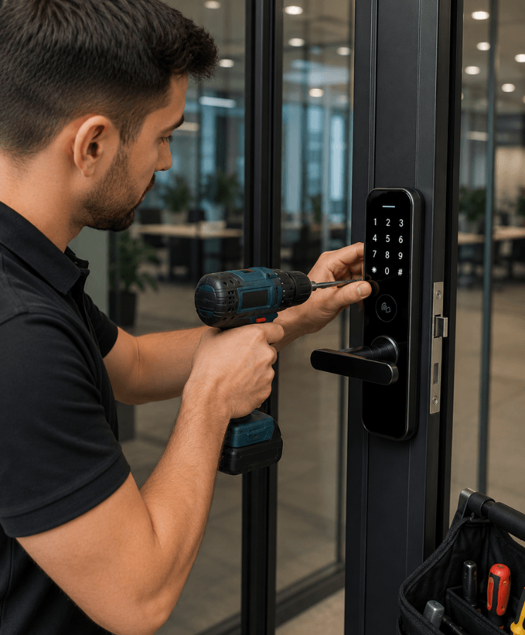 Commercial smart lock installation for Melbourne businesses