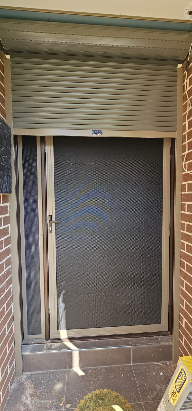 pest resistant security door